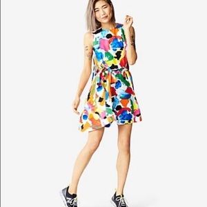 Kate Spade Saturday Trapeze Dress Freestyle size L NEW